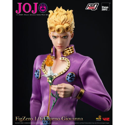 Threezero Jojo's Bizarre Adventure Giorno Giovanna 1:6 Scale Action Figure