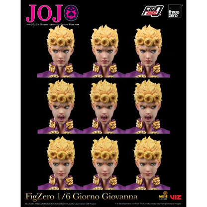 Threezero Jojo's Bizarre Adventure Giorno Giovanna 1:6 Scale Action Figure