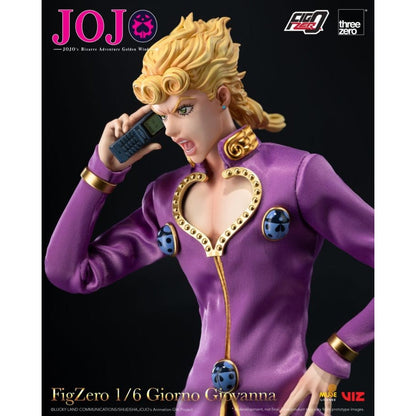 Threezero Jojo's Bizarre Adventure Giorno Giovanna 1:6 Scale Action Figure