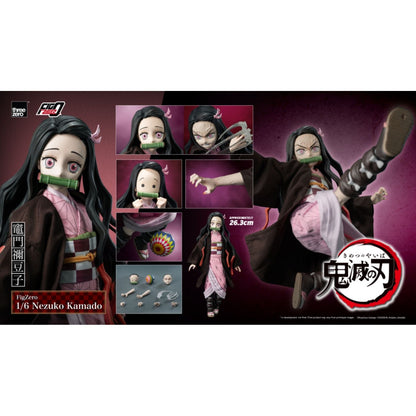 Threezero Demon Slayer Nezuko Kamado FigZero 1:6 Scale Figure