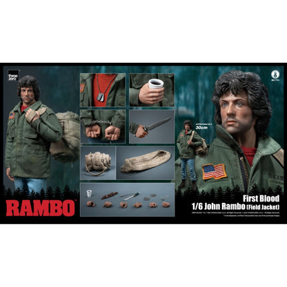 Threezero Rambo: First Blood John Rambo (Field Jacket) 1:6 Scale Action Figure