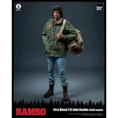 Threezero Rambo: First Blood John Rambo (Field Jacket) 1:6 Scale Action Figure