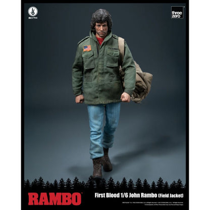 Threezero Rambo: First Blood John Rambo (Field Jacket) 1:6 Scale Action Figure