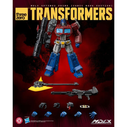 Threezero Transformers Optimus Prime (Comic Book Edition) MDLX Figure