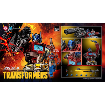 Threezero Transformers Optimus Prime (Comic Book Edition) MDLX Figure