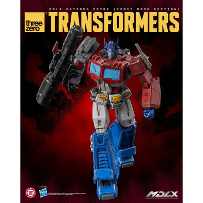 Threezero Transformers Optimus Prime (Comic Book Edition) MDLX Figure