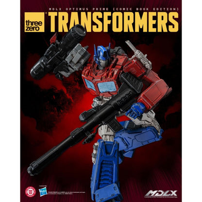 Threezero Transformers Optimus Prime (Comic Book Edition) MDLX Figure