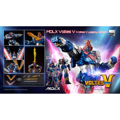 Threezero Voltes V (Voltes V Legacy Version) MDLX Figure