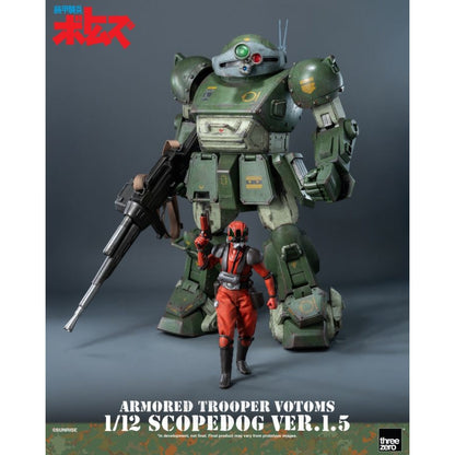 Threezero Armored Trooper VOTOMS Scopedog Version 1.5 1:12 Scale Action Figure