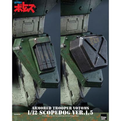 Threezero Armored Trooper VOTOMS Scopedog Version 1.5 1:12 Scale Action Figure