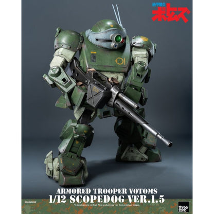 Threezero Armored Trooper VOTOMS Scopedog Version 1.5 1:12 Scale Action Figure