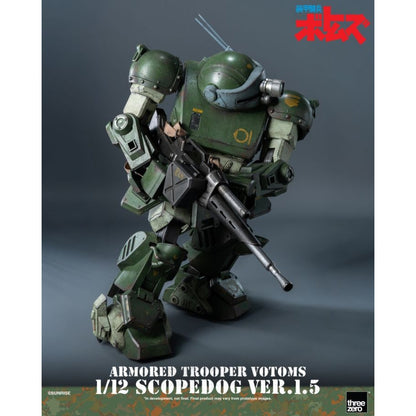 Threezero Armored Trooper VOTOMS Scopedog Version 1.5 1:12 Scale Action Figure
