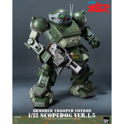 Threezero Armored Trooper VOTOMS Scopedog Version 1.5 1:12 Scale Action Figure