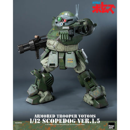 Threezero Armored Trooper VOTOMS Scopedog Version 1.5 1:12 Scale Action Figure