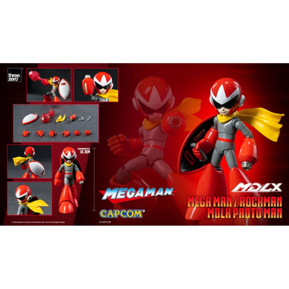 Threezero Rockman/Mega Man Proto Man MDLX Figure