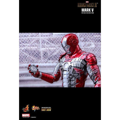 Hot Toys Iron Man 2 Mark V Diecast 1:6 Scale Collectable Action Figure