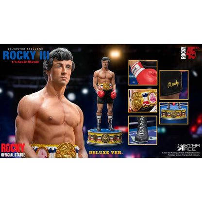 Star Ace Toys Rocky 3 Rocky Deluxe 1:4 Scale Statue