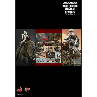 Hot Toys Star Wars Sandtrooper Sergeant & Dewback 1:6 Scale Collectable Set