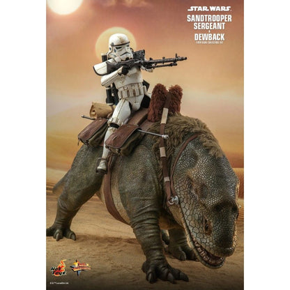 Hot Toys Star Wars Sandtrooper Sergeant & Dewback 1:6 Scale Collectable Set