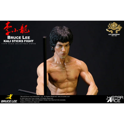 Star Ace Toys Bruce Lee "Kali Sticks Fight" Deluxe Basement Version 30cm Statue