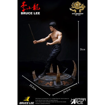 Star Ace Toys Bruce Lee "Kali Sticks Fight" Deluxe Basement Version 30cm Statue