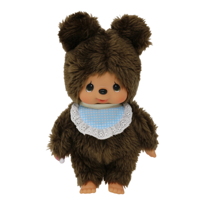 Sekiguchi Monchhichi Kuma (Bear Cub) Plush Doll