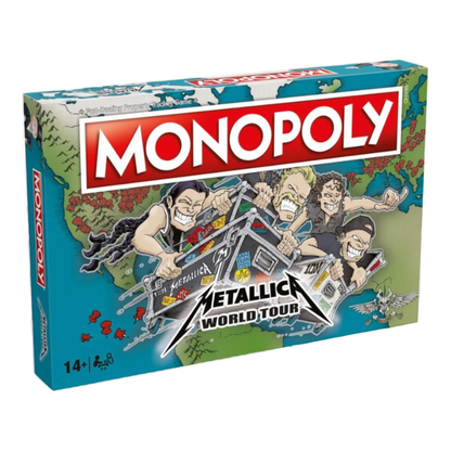 Winning Moves Monopoly Metallica World Tour Edition