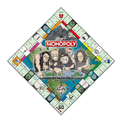 Winning Moves Monopoly Metallica World Tour Edition