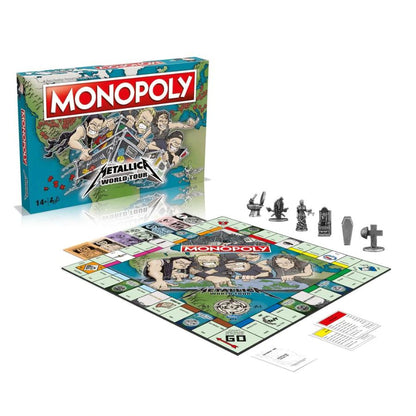 Winning Moves Monopoly Metallica World Tour Edition