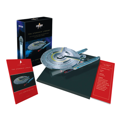 Master Replicas Star Trek: Lower Decks U.S.S. Cerritos NCC 75667 Diecast Ship & Book