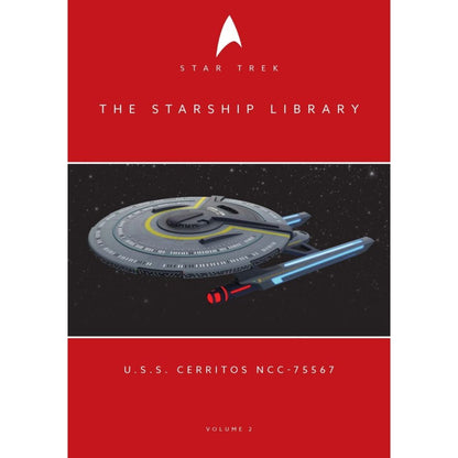 Master Replicas Star Trek: Lower Decks U.S.S. Cerritos NCC 75667 Diecast Ship & Book