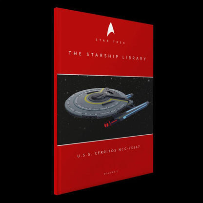 Master Replicas Star Trek: Lower Decks U.S.S. Cerritos NCC 75667 Diecast Ship & Book
