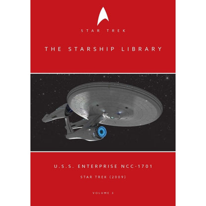 Master Replicas Star Trek (2009) U.S.S. Enterprise NCC 1701 (Kelvin Timeline) Diecast Ship & Book