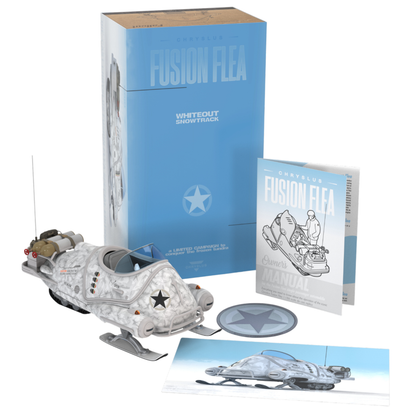 The Wand Company Fallout Whiteout Snowtrack Fusion Flea 1:18 Scale Diecast Vehicle