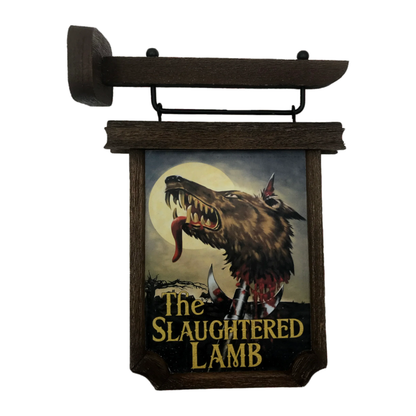 Factory Entertainment An American Werewolf in London Pub Sign Scaled Replica