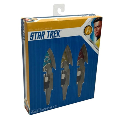 Factory Entertainment Star Trek: The Original Series Delta Bottle Stoppers Set of 3