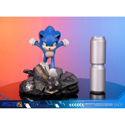 First 4 Figures Sonic The Hedgehog 2 Sonic Standoff Statue