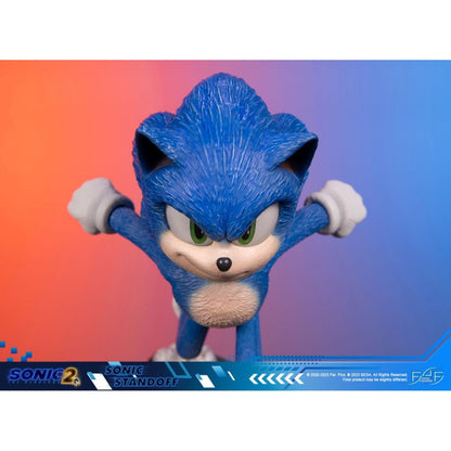 First 4 Figures Sonic The Hedgehog 2 Sonic Standoff Statue
