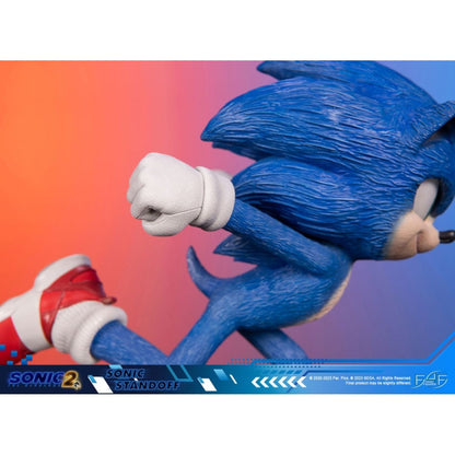 First 4 Figures Sonic The Hedgehog 2 Sonic Standoff Statue