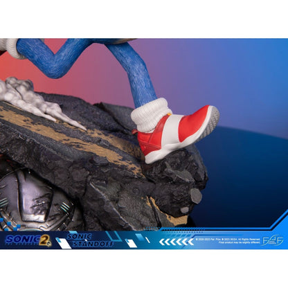 First 4 Figures Sonic The Hedgehog 2 Sonic Standoff Statue