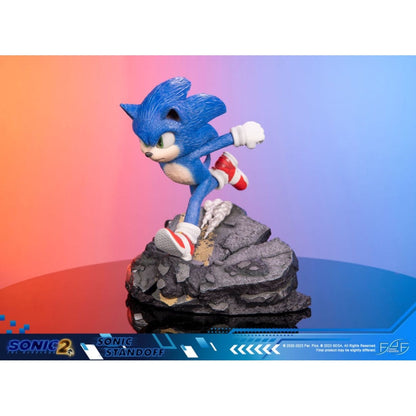 First 4 Figures Sonic The Hedgehog 2 Sonic Standoff Statue