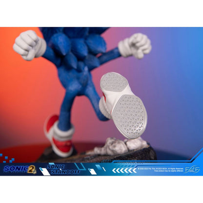 First 4 Figures Sonic The Hedgehog 2 Sonic Standoff Statue