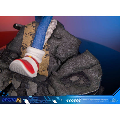 First 4 Figures Sonic The Hedgehog 2 Sonic Standoff Statue