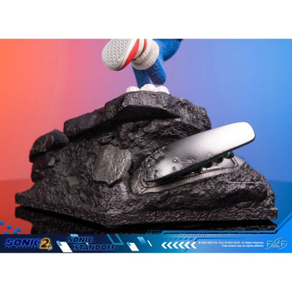 First 4 Figures Sonic The Hedgehog 2 Sonic Standoff Statue