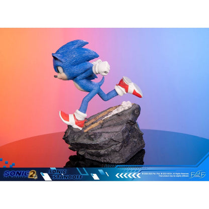 First 4 Figures Sonic The Hedgehog 2 Sonic Standoff Statue