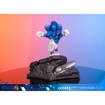 First 4 Figures Sonic The Hedgehog 2 Sonic Standoff Statue