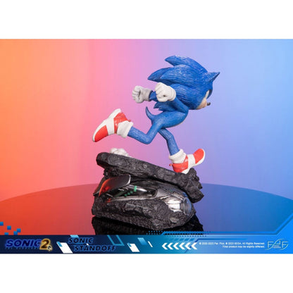 First 4 Figures Sonic The Hedgehog 2 Sonic Standoff Statue