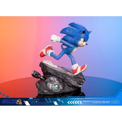 First 4 Figures Sonic The Hedgehog 2 Sonic Standoff Statue