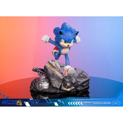 First 4 Figures Sonic The Hedgehog 2 Sonic Standoff Statue