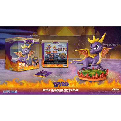 First 4 Figures Spyro 2 Classic Ripto's Rage PVC Statue
